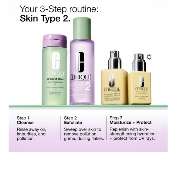 Clinique Clarifying Lotion Exfoliator for Skin Type 3 (Combination-Oily) 2oz New - Picture 7 of 8